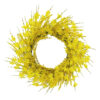 WF000240029-YE Artificial Yellow Primrose Spring Wreath – Floral Front Door Wreath