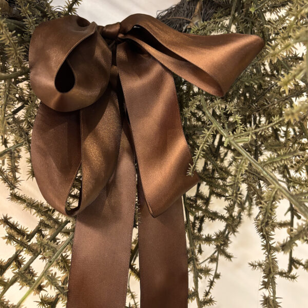 Artificial Cedar Christmas Wreath with Bells & Ribbon